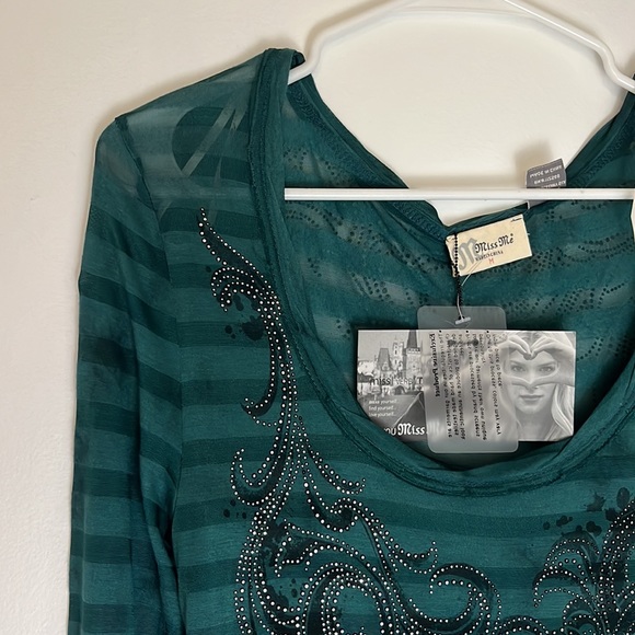 ✨ MAKE OFFER ✨ MISS ME NWT LONG SLEEVE TOP - Picture 4 of 7